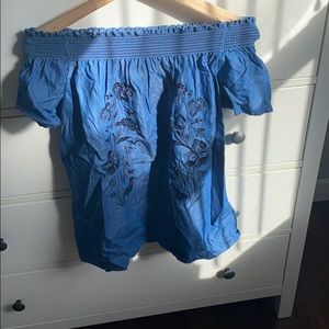 off the shoulder top